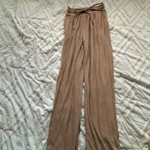Elegant Tan Women's Pants